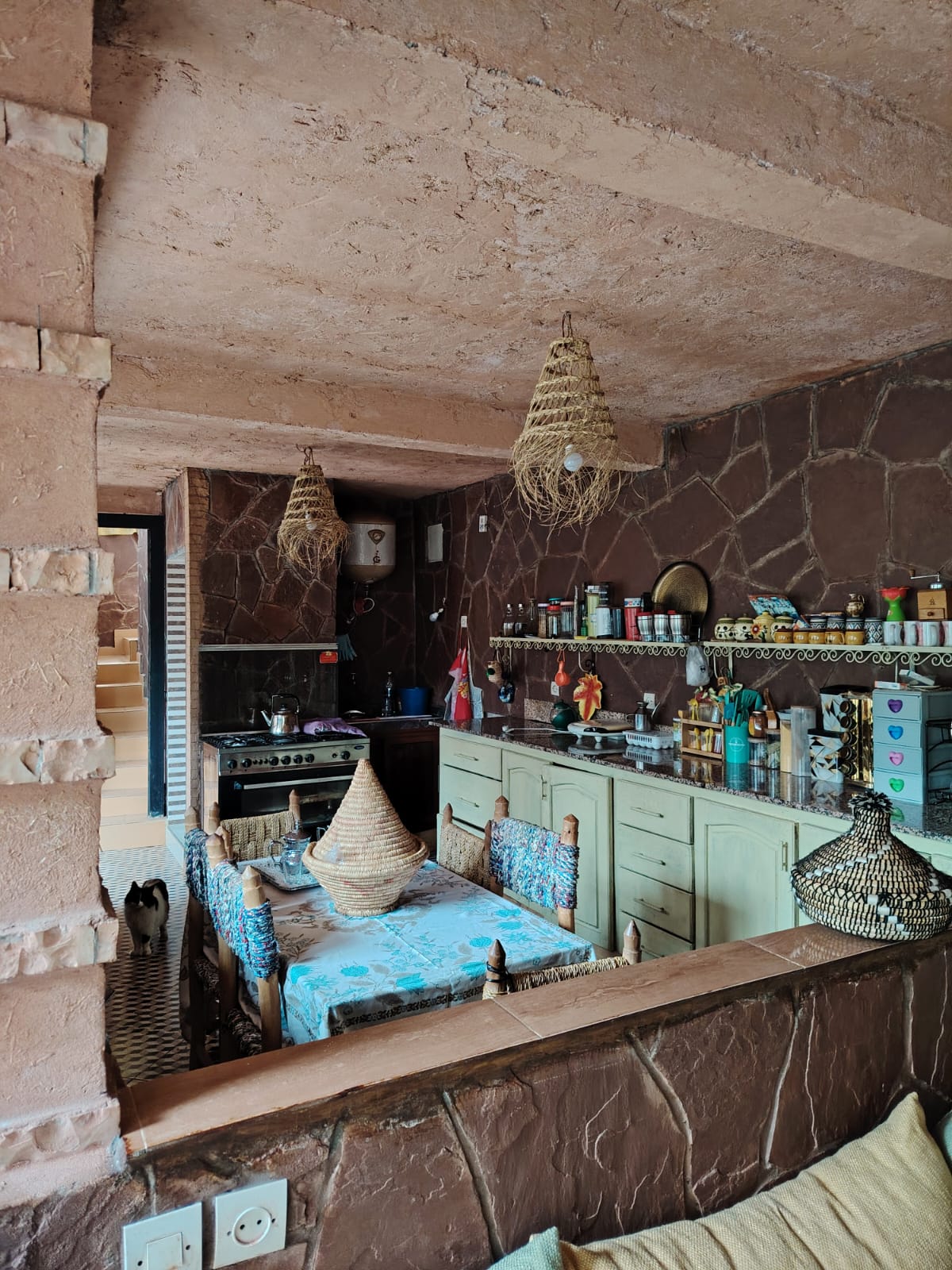 Maison d'Hôte à Vendre à Aghbalou Ourika – Vue Panoramique sur les Montagnes - photo 11